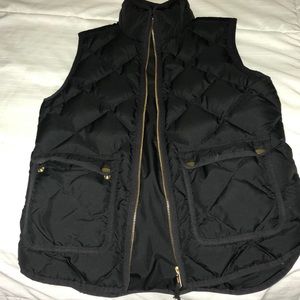 J.CREW Black Vest XS